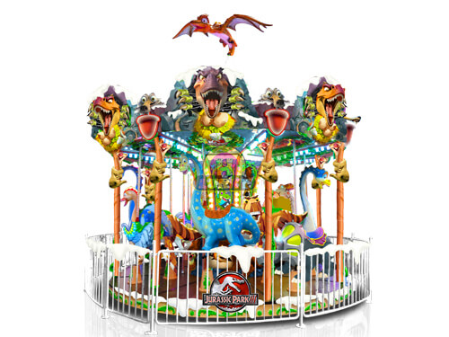 12 Seats New Design Carousel Ride manufacturer