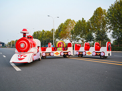 Amusement Park Trackless Trains