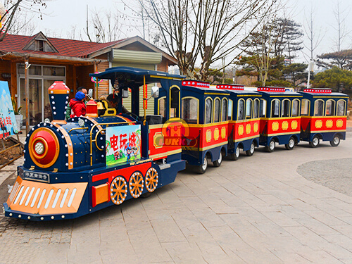 Antique Design Electric Tourist Train  manufacturer