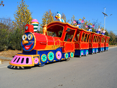 Big Eye Trackless Train Ride cost