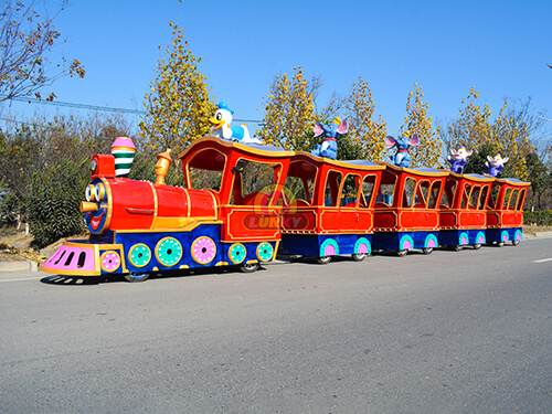 Big Eye Trackless Train Ride supplier