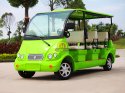 Green Electric Sightseeing Car