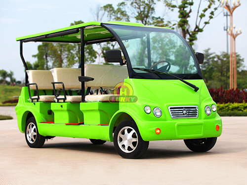 Green Electric Sightseeing Car supplier