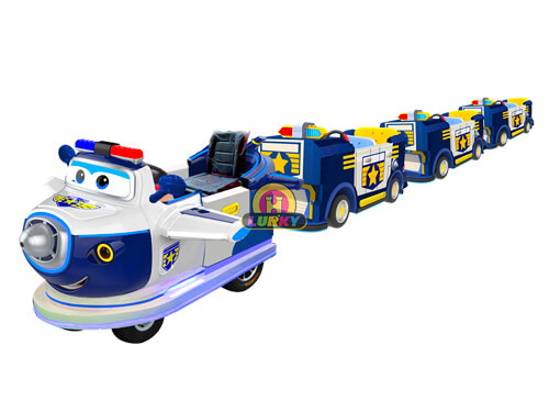 Super Flying Man Kids Electric Train cost