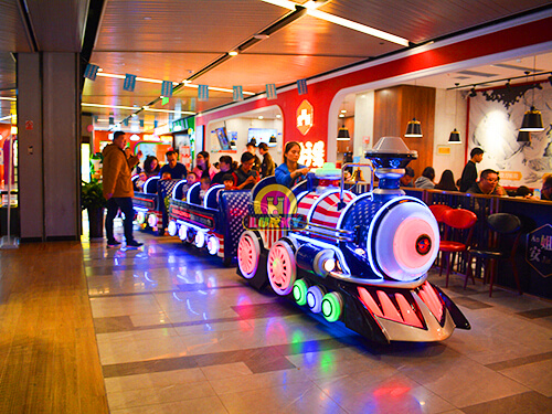lurky British Trackless Trains supplier