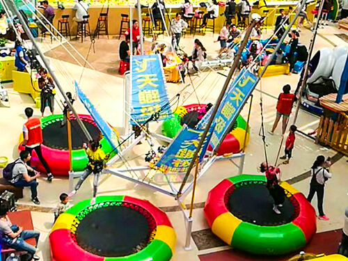 inflatable bungee trampoline supplier