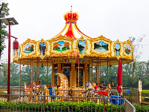 24 Seats Carousel Fair Ride