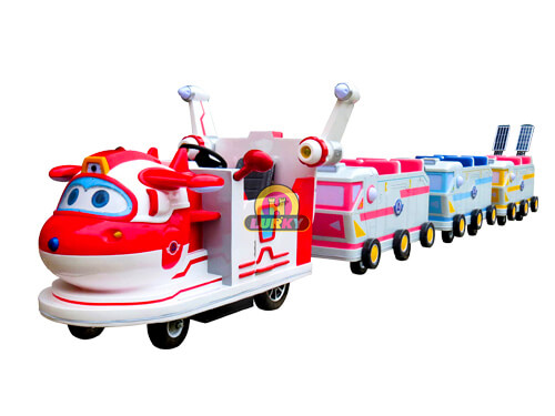 Super Flying Man Kids Electric Train