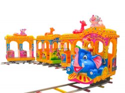 Elephant Type Amusement Train